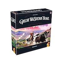 Great Western Trail 2nd Edition Argentina Board Game - Cattle Ranching Adventure in The Pampas! Strategy Game for Kids & Adults, Ages 12+, 1-4 Players, 75-150 Min Playtime Made by Eggertspiele