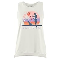 Salt Life Women's Doggy Days Muscle Tank Top