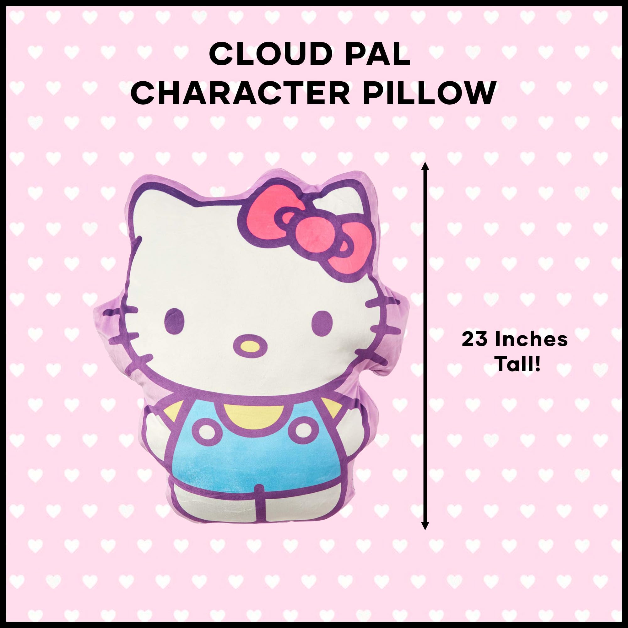 Northwest Hello Kitty Cloud Pal Character Pillow, 23