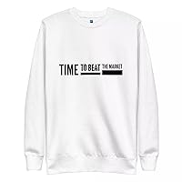 Time To Beat The Market Sweatshirt Carbon Grey XL