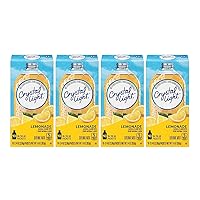 Crystal Light Lemonade, 10 On-the-Go Packets (Pack of 4)