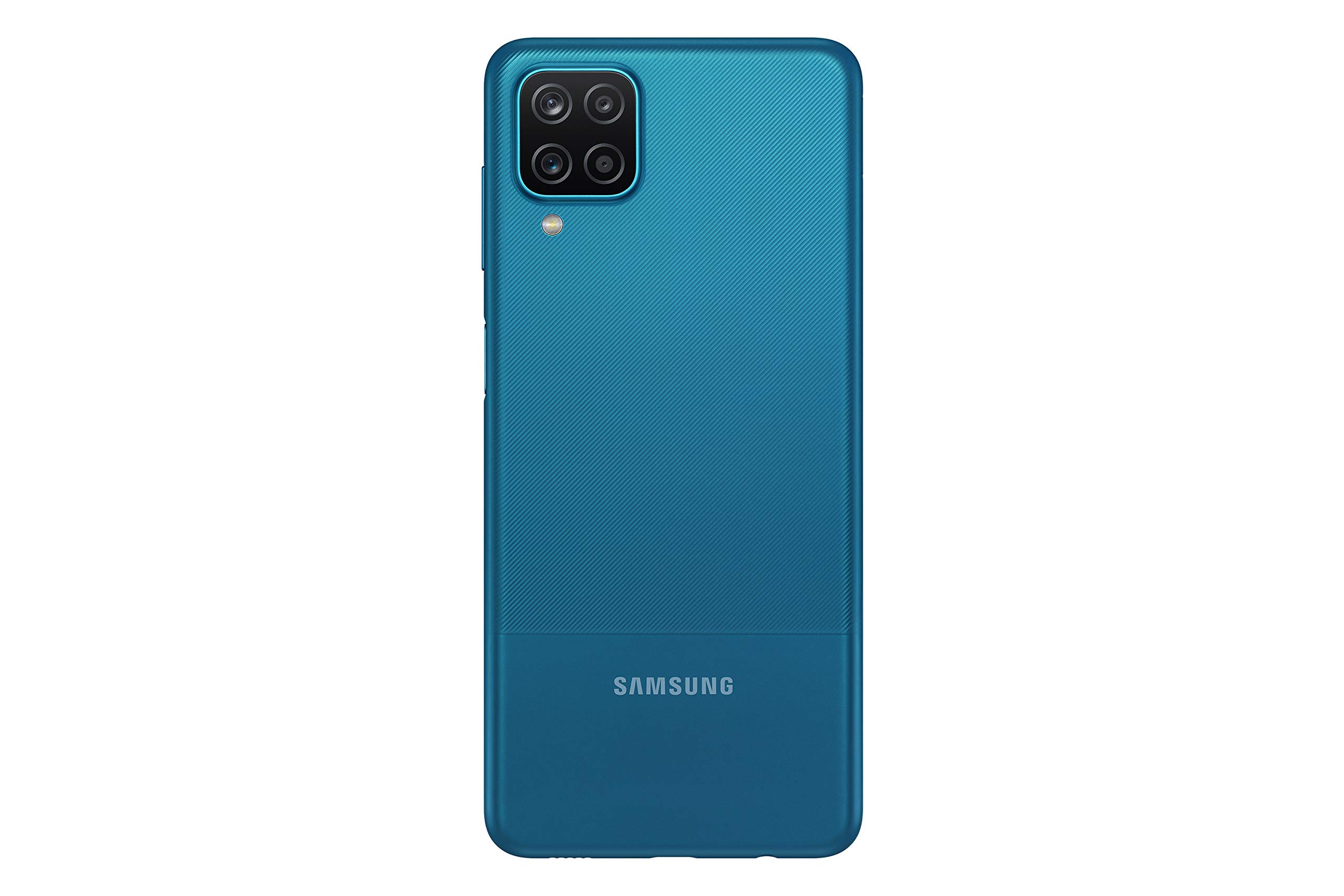 Samsung Galaxy A12 (SM-A125F/DS) Dual SIM,128 GB, Factory Unlocked GSM, International Version - No Warranty - Blue