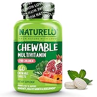 Chewable Vitamin for Kids – Multivitamin with Whole Food Organic Fruit Blend - 60 Tablets for Children
