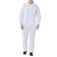 TopTie Workwear Mechanic Coverall 8.5 Oz Polyester Cotton Blend Size Regular