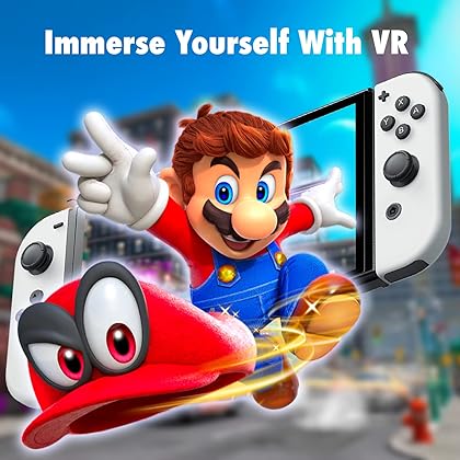 Orzly Essentials Pack & VR Headset for Nintendo Switch