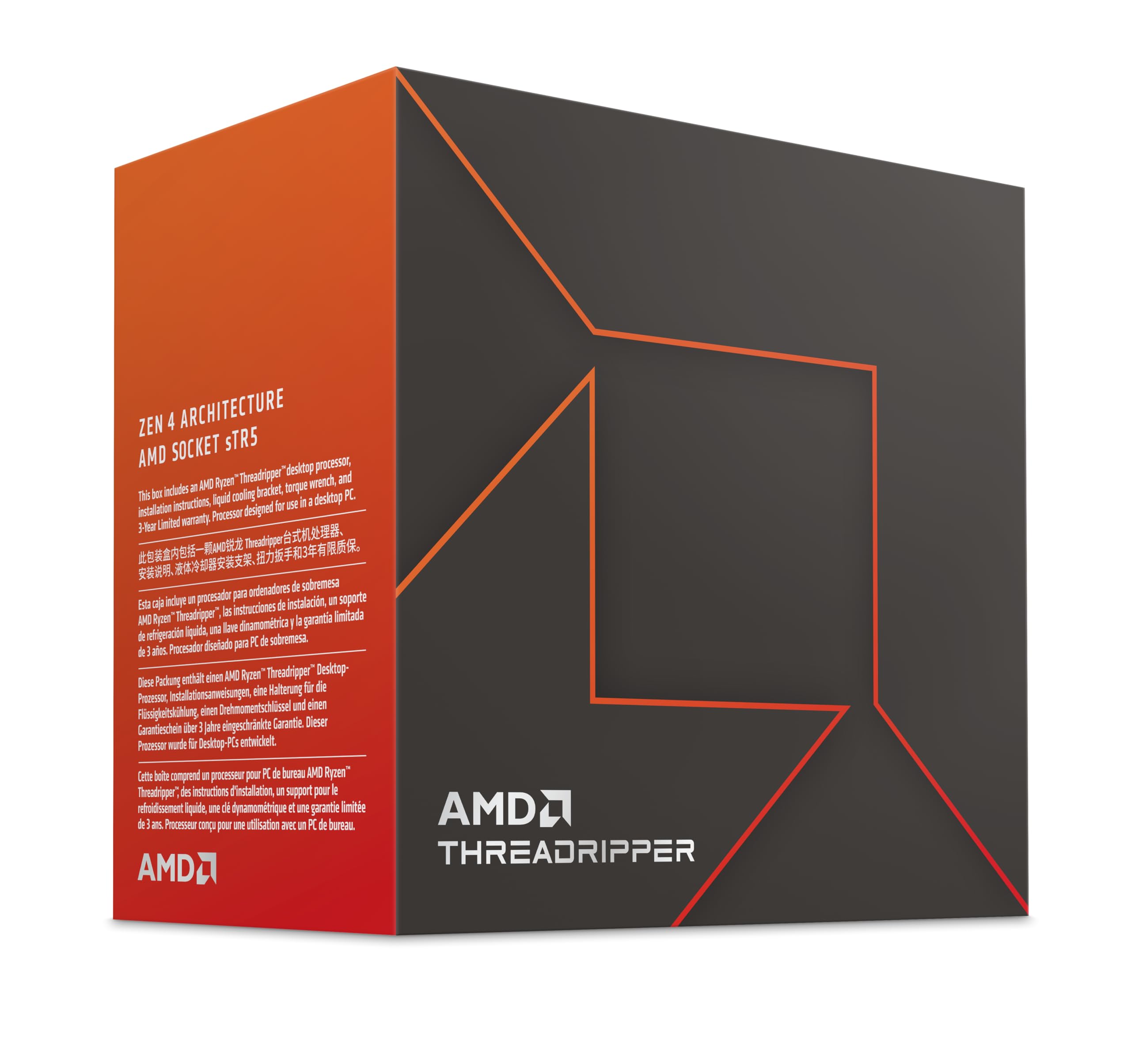 AMD Ryzen™ Threadripper™ 7980X 64-Core, 128-Thread Processor