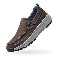 Cestfini Men's Slip on Shoes Casual Walking Loafers with Arch Support, Orthopedic Shoes Lightweight Non Slip Sneakers