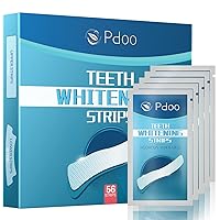 Teeth Whitening Strips Kit - White Strips for Sensitive Teeth Whitening Kit (28-Day) - Professional Teeth Whitener Strips Kit -Non-Slip Design - Fast-Result Teeth Whitening Products - 56 Strips