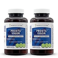 Secrets of the Tribe - Prosta Vigor, Healthy Prostate Formula, Herbal Supplement Blend (2x120 Capsules)