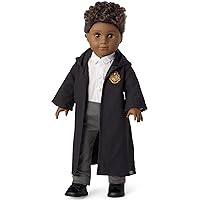 American Girl Harry Potter 18-inch Doll Hogwarts Uniform with Pants Outfit and Robe Featuring School Crest, For Ages 6+