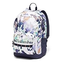Columbia Unisex Zigzag 30L Backpack, White Impressions/Nocturnal, One Size