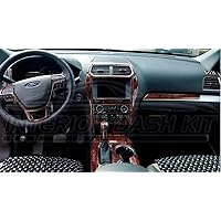 Ford Explorer XLT Sport Limited Interior Wood Dash Trim KIT Set 2011 2012