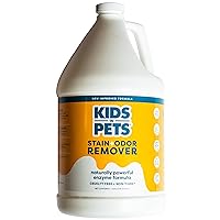 KIDS 'N' PETS - Instant All-Purpose Stain & Odor Remover – 128 fl oz (Packaging May Vary) - Permanently Eliminates Tough Stains & Odors – Even Urine Odors - No Harsh Chemicals, Non-Toxic & Child Safe
