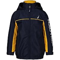 Boys' Light Weight Anchor Jacket with Stowable Hood