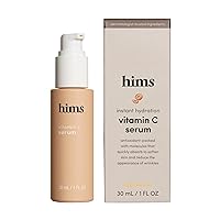 hims vitamin c serum for men - Brighten Skin Tone, Balance Complexion - Vitamin C, Highly Concentrated, Lightweight, Citrus Scent - Vegan, Cruelty-Free, No Parabens - (1oz)