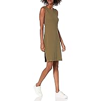 BCBGeneration Women's Midi Dress with Back Cut Out and Crew Neck