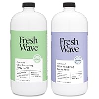 Fresh Wave Odor Removing Spray Refill Bundle: (1) Original 32 fl. oz. Spray Refill, (1) Lavender 32 fl. oz. Spray Refill