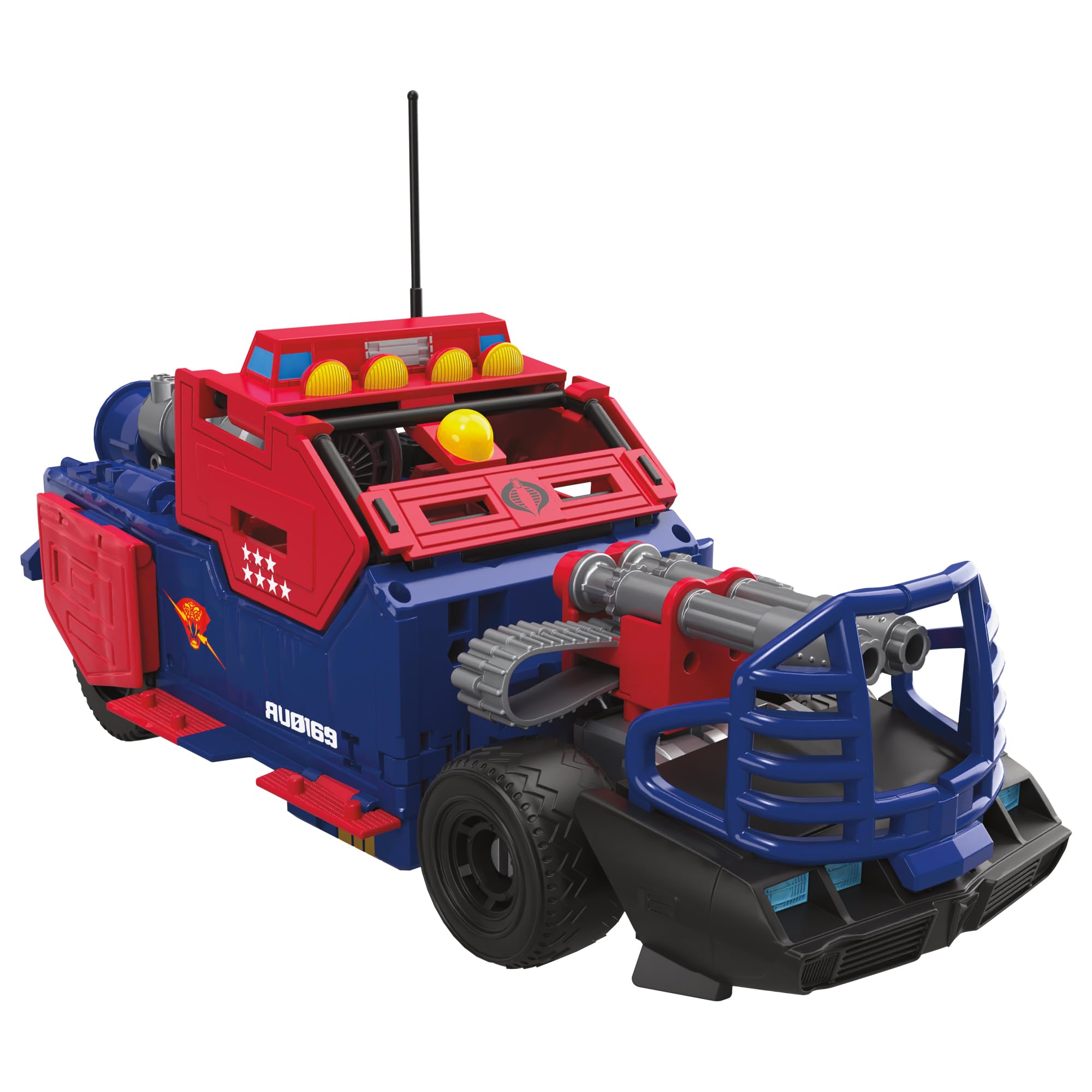 Transformers Collaborative G.I. Joe x Toys Soundwave Dreadnok Thunder Machine, Zartan & Zarana, Action Figures for Boys and Girls Ages 8+