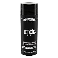 Toppik Hair Building Fibers | Fill In Fine or Thinning Hair | Instantly Thicker, Fuller Looking Hair | 9 Shades for Men & Women | 27.5g