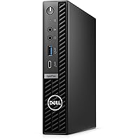 Dell Optiplex 7000 7010 Plus Micro Tower Desktop Computer Tower (2023) | Core i7-4TB SSD Hard Drive + 2TB Hard Drive - 32GB RAM | Cores - 13th Gen CPU Win 11 Home (Renewed)