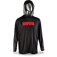 Rapala Performance Hood Pattern Black Red Extra Small
