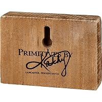 PBK Primitives by Kathy 110528 Home for The Holidays Block Sign, 3.50-inch Length, Wood