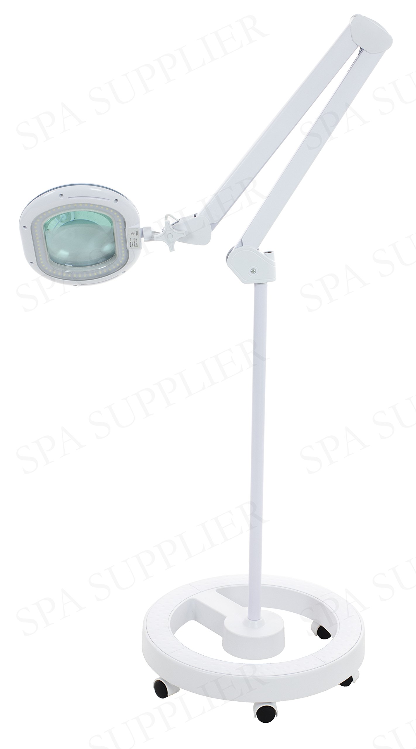 Pro Series ELEMENTO LED (5X Diopter) Magnifying Lamp with Large Glass 5.5" Diameter and Touch Control Brightening Adjustment System