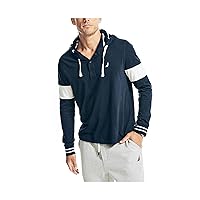 Nautica Men's Sustainably Crafted Rugby Hoodie