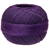 Handy Hands Lizbeth Premium Cotton Thread, Size 40, Purple Dark