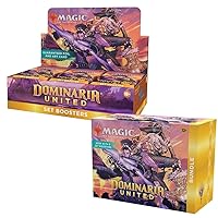 Magic: The Gathering Dominaria United Bundle – Includes 1 Set Booster Box + 1 Bundle