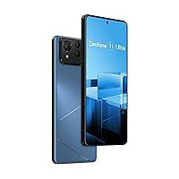 ASUS Zenfone 11 Ultra Unlocked Android Phone, US Version, 12GB+256GB, 6.78” FHD+ AMOLED 120Hz Fast Display, 26-Hour Battery Life with 5500mAh, Stabilized Triple Camera, 5G Dual SIM, Skyline Blue