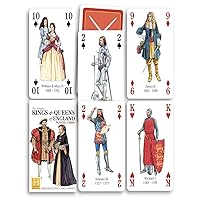 Kings and Queens of England Playing Cards
