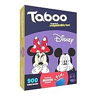 Taboo: Disney Edition Party Board Game | Disney Themed Family Guess Word Game | Officially Licensed Disney Merchandise | Game for 2 Players or More | Perfect for Disney Fans | Ages 10 and Up