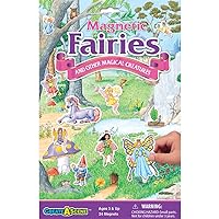 Create-A-Scene — Fairies Magnetic Playset — Portable Mess-Free Magnet Activities — Creative Fun — For Ages 3+