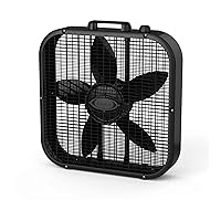 Lasko 20 Black Dècor Colors Box Fan