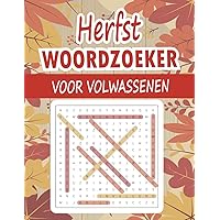 Herfst Woordzoeker voor Volwassenen. (Dutch Edition)