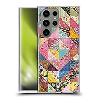 Head Case Designs Officially Licensed Rachel Caldwell Quilt Patterns Soft Gel Case Compatible with Samsung Galaxy S23 Ultra 5G
