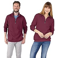 Men's Crosswind Quarter Zip Sweatshirt (Regular & Big-Tall Sizes)