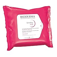 Bioderma - Makeup Remover - Sensibio H2O - Cleansing and Make-Up Removing - Skin Soothing - Makeup Wipes for Sensitive Skin