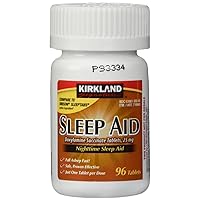 Kirkland Signature Nighttime Sleep Aid 25mg - 96 Tablets