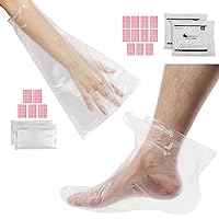 400Pcs Paraffin Wax Bags for Hands and Feet, Segbeauty Plastic Paraffin Wax Liners, Extra Large XL Paraffin Foot Bags for Hot Wax thera-py SPA Wax treat-ment Wax Machine