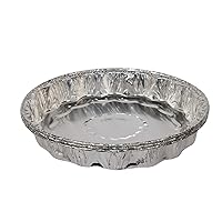 Luciano Housewares, Silver, Luciano, Round Aluminum Foil Cake Pans, 8.5 x 1.25 inches, 72 Pieces