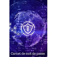 Carnet de Mots de Passe Alphabétique: Petit Répertoire ave Index Alphabétique pour vos Identifiants et Mots de Passe Internet A5. (French Edition)