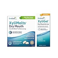 Oracoat Dry Mouth Relief Bundle Xyligel and Mild Mint 40 Count