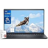 Dell 2024 Newest Inspiron 15 3530 Laptop, 15.6” FHD Touchscreen Laptop with Microsoft Office Lifetime License, Core i7-1355U Up to 5.0 GHz CPU, 64GB RAM, 2TB SSD, Wi-Fi 6, Webcam, HDMI, Windows 11 Pro