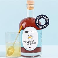 Premium Organic Apple Cider Vinegar Archie 16.9 fl oz (500 ml), Organic Apple Vinegar, Mother Enzyme