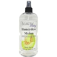 Honeydew Melon Body Spray (Double Strength), 16 ounces, Body Mist for Women with Clean, Light & Gentle Fragrance, Long Lasting Perfume with Comforting Scent for Men & Women, Cologne with Soft, Subtle