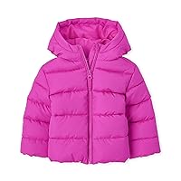 The Children's Place Baby-Girls And Toddler Medium Weight Puffer Jacket, Wind-Resistant, Water-Resistant