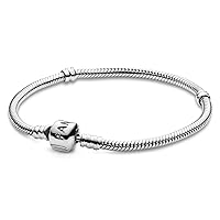 PANDORA Bracelet Sterling Silver, Barrel Clasp PANDORA Bracelet Sterling Silver, Barrel Clasp