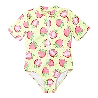 Girl Swim Suite Set Girls Summer Hollow Ruffles Swimwear Kids Swimsuit Outfits Infant Bikini Padded Bathing Suit Kids